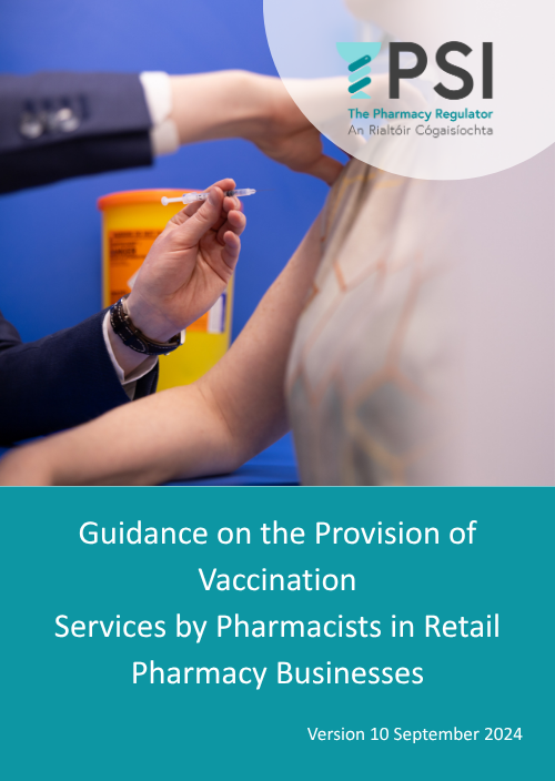 Guidance on the Provision of Vaccination Services by Pharmacists in Retail Pharmacy Businesses