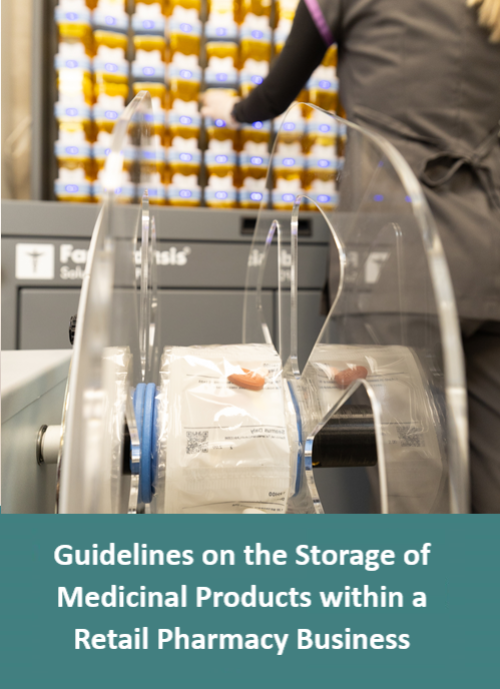 Medicine storage in pharmacy