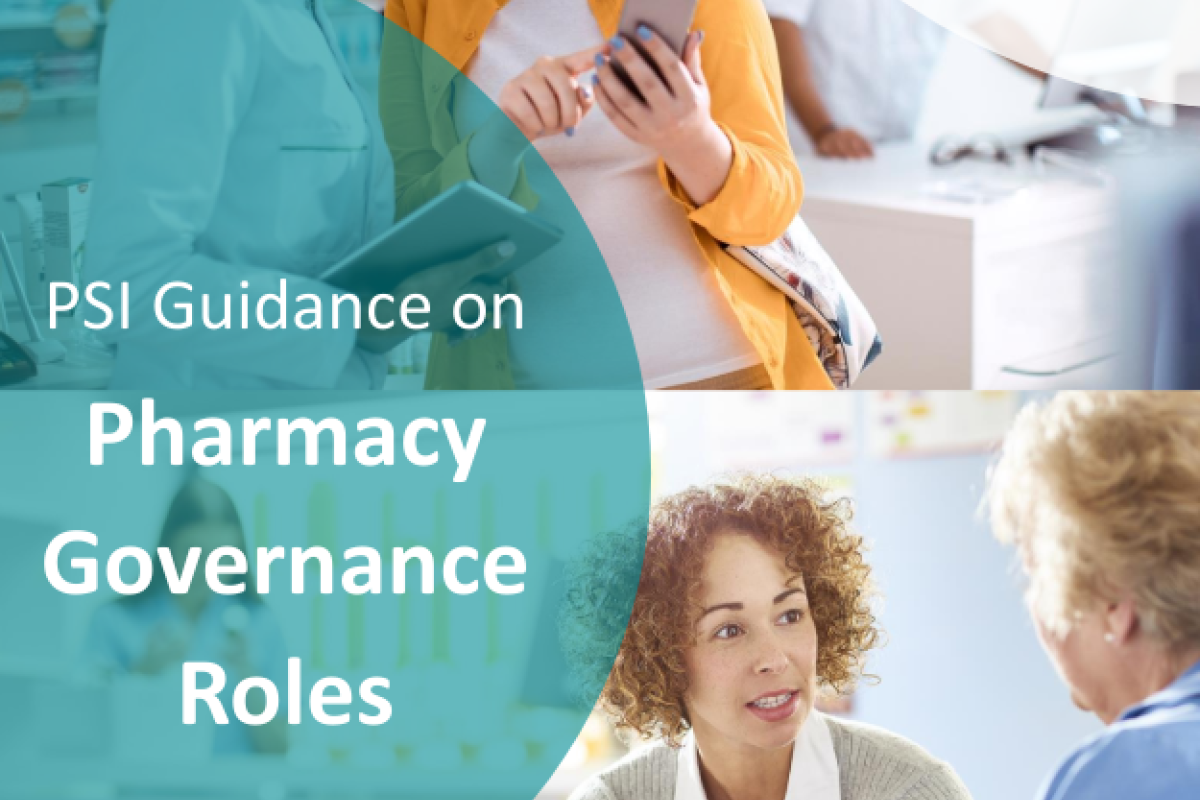 PSI Guidance on Pharmacy Governance Roles pdf cover