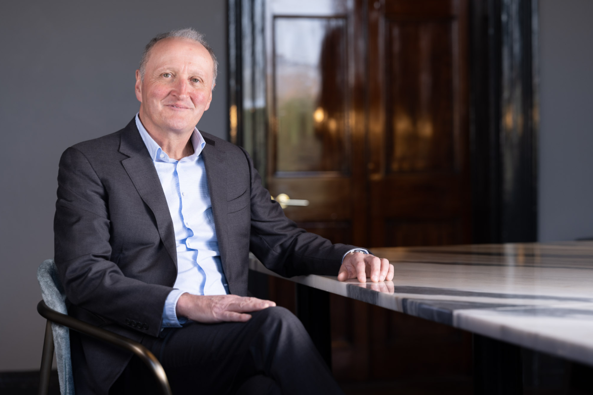 Martin Kelly photo seated at table